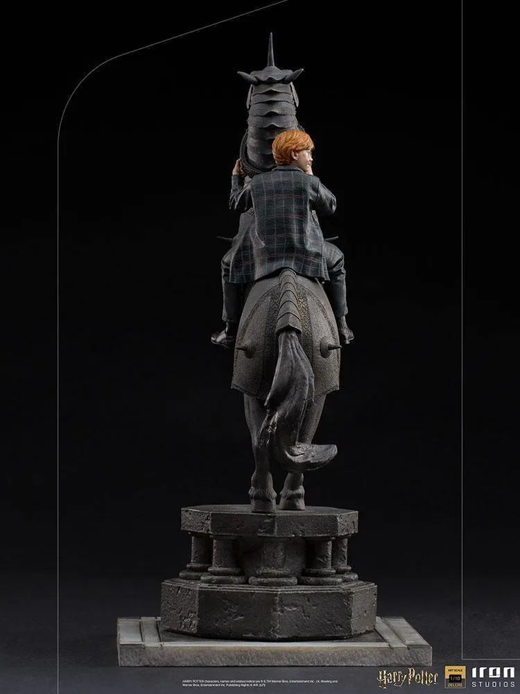 IRO34997 Harry Potter - Ron Weasley Deluxe 1:10 Scale Statue - Iron Studios - Titan Pop Culture