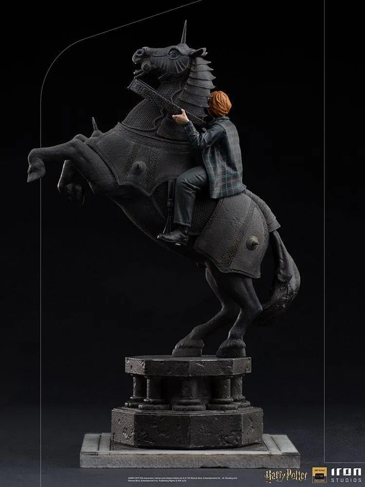 IRO34997 Harry Potter - Ron Weasley Deluxe 1:10 Scale Statue - Iron Studios - Titan Pop Culture