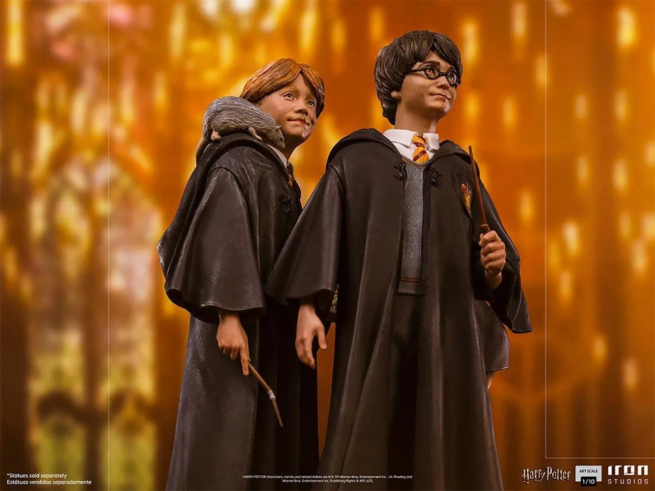 IRO35031 Harry Potter - Ron 20th Anniversary 1:10 Scale Statue - Iron Studios - Titan Pop Culture