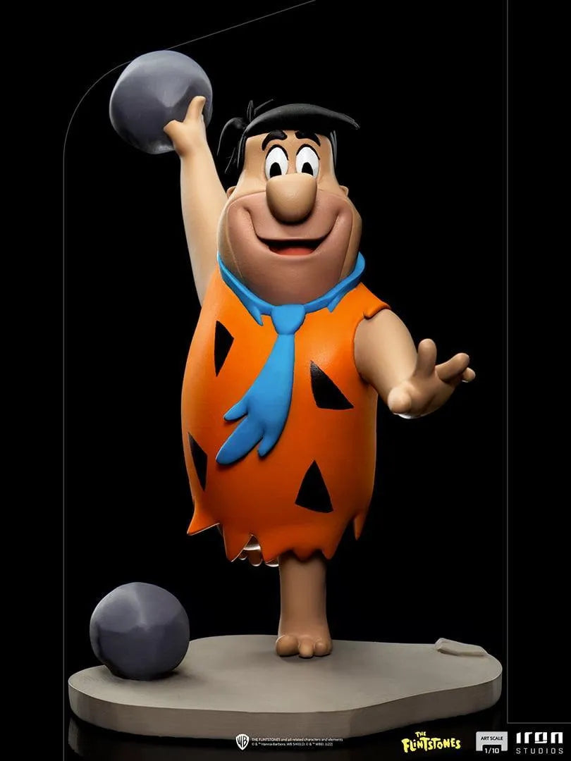 IRO50256 The Flintstones - Fred Flintstone 1:10 Scale Statue - Iron Studios - Titan Pop Culture