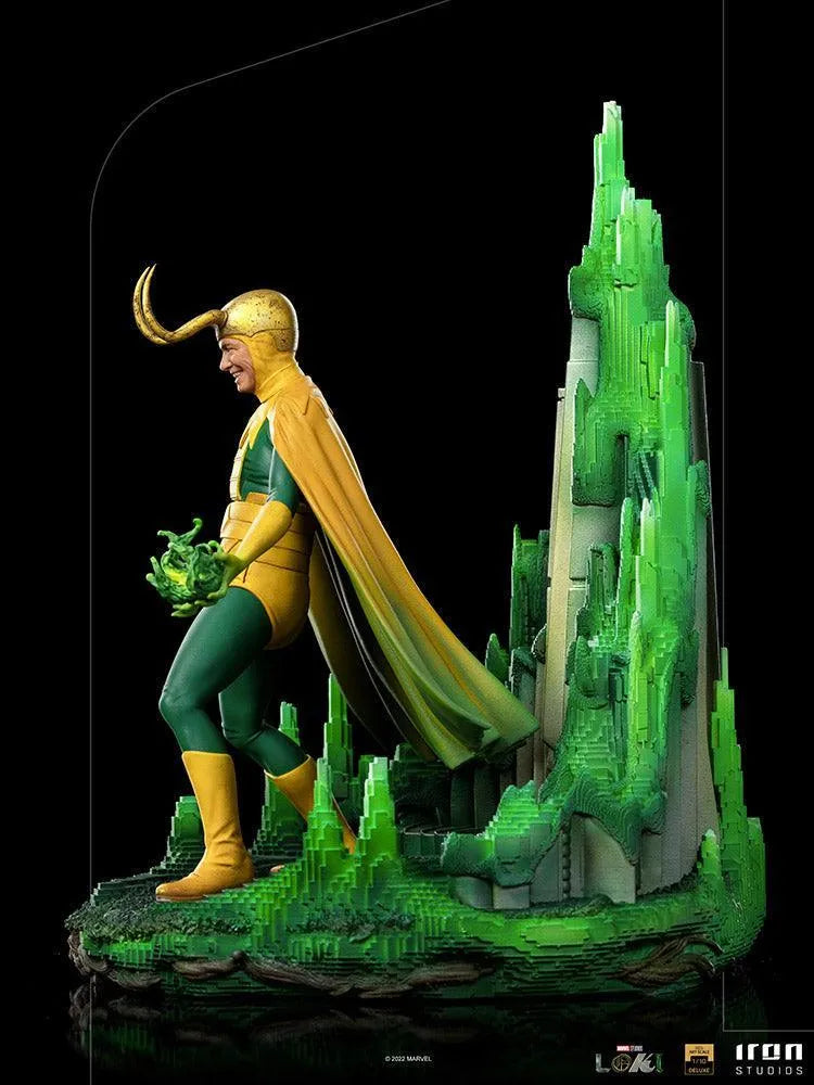 IRO50584 Loki (TV) - Classic Loki Deluxe 1:10 Scale Statue - Iron Studios - Titan Pop Culture