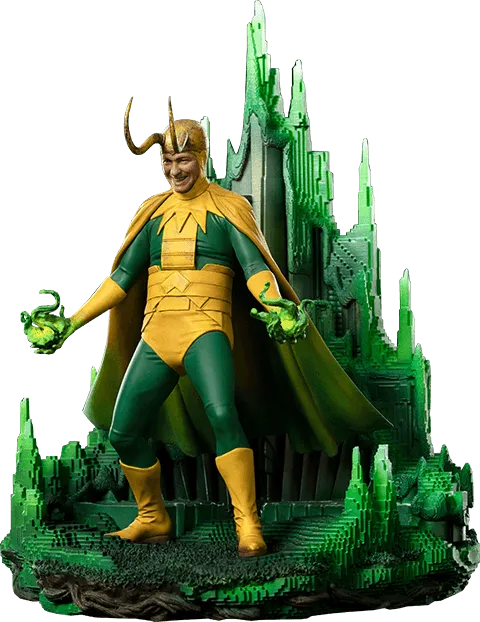 IRO50584 Loki (TV) - Classic Loki Deluxe 1:10 Scale Statue - Iron Studios - Titan Pop Culture