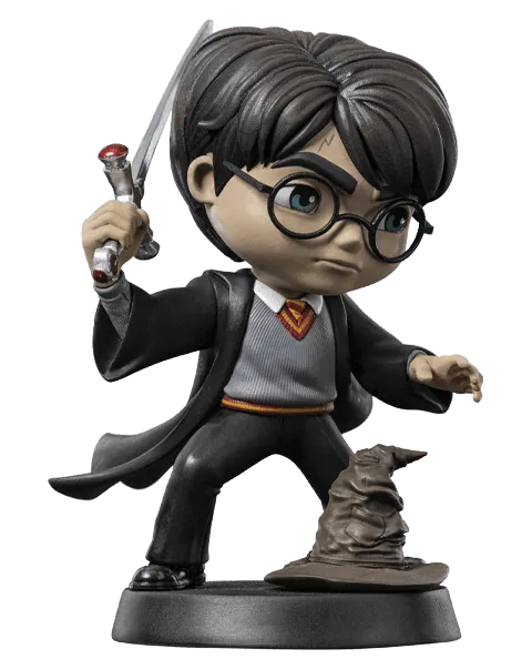 IRO50812 Harry Potter - Harry Potter with Sword of Gryffindor Minico Vinyl Figure - Iron Studios - Titan Pop Culture