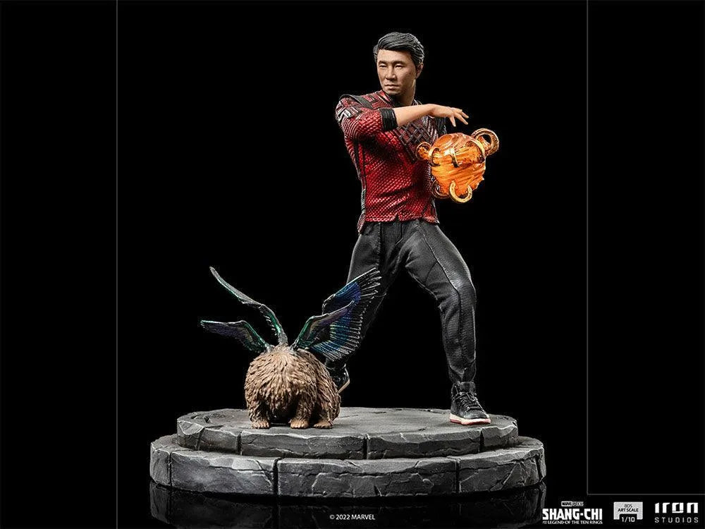 IRO51086 Shang-Chi and the Legend of the Ten Rings - Shang-Chi & Morris 1:10 Scale Statue - Iron Studios - Titan Pop Culture