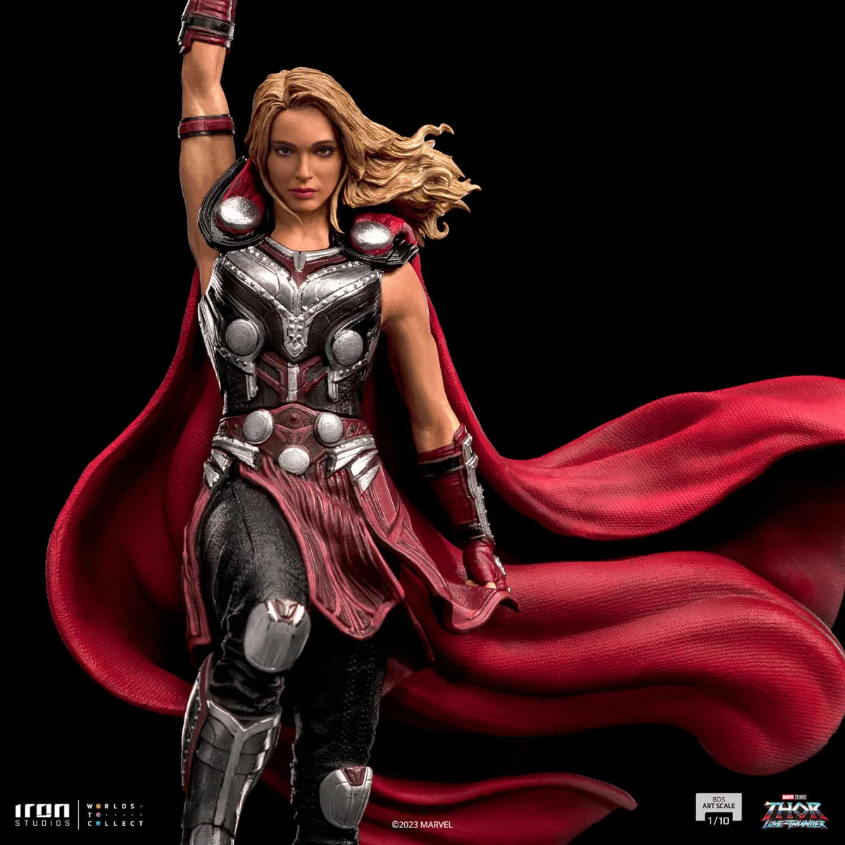 IRO51260 Thor 4: Love and Thunder - Mighty Thor (Jane Foster) 1:10 Scale Statue - Iron Studios - Titan Pop Culture