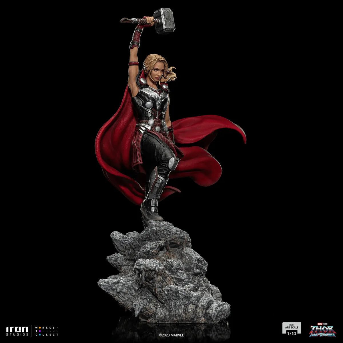 IRO51260 Thor 4: Love and Thunder - Mighty Thor (Jane Foster) 1:10 Scale Statue - Iron Studios - Titan Pop Culture
