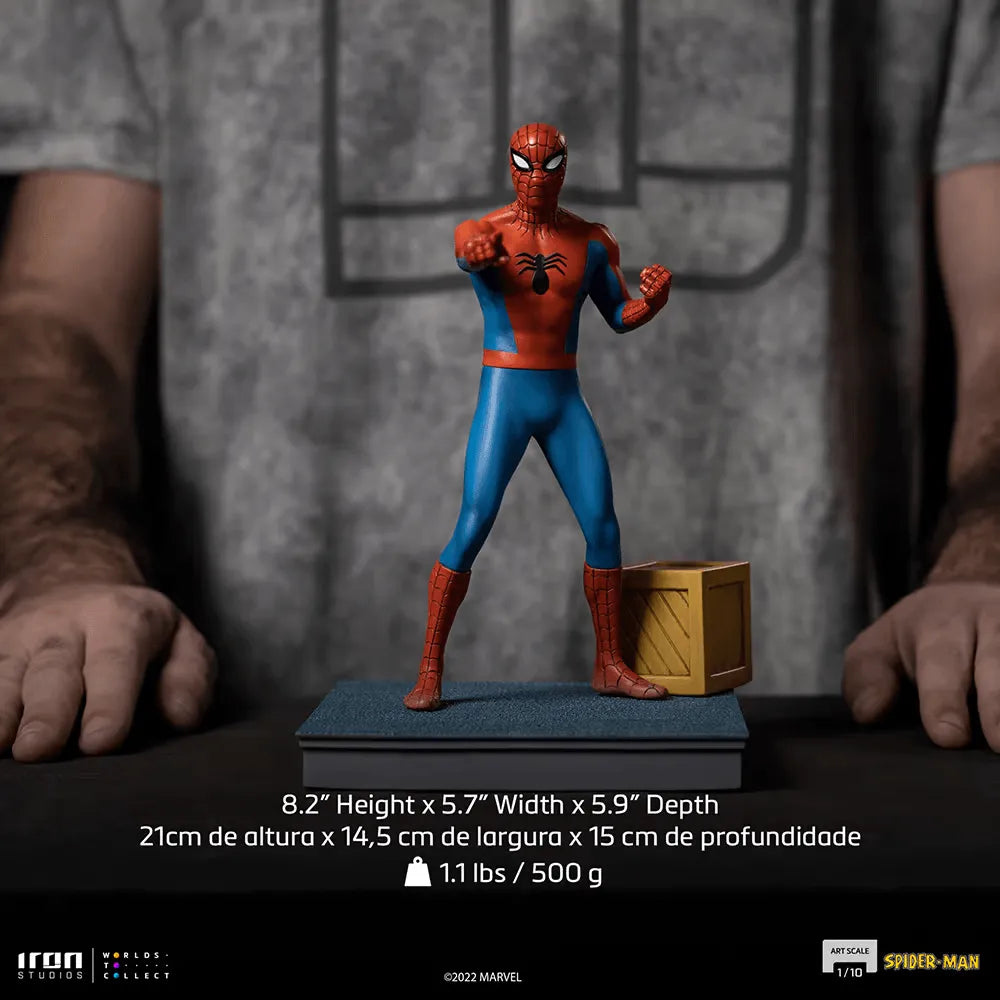 IRO51864 Spider-Man (TV 1967) - Spider-Man 1:10 Scale Statue - Iron Studios - Titan Pop Culture