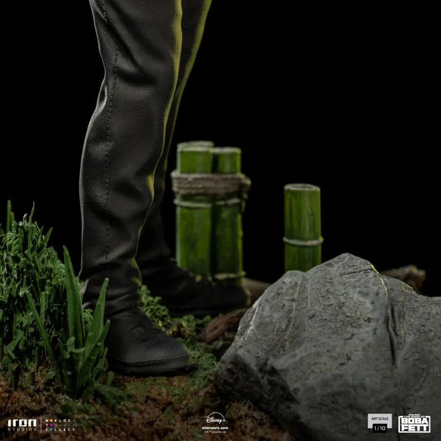 IRO52502 Star Wars: Book of Boba Fett - Luke and Grogu Training 1:10 Scale Statue - Iron Studios - Titan Pop Culture
