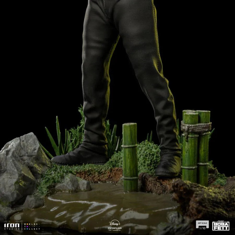 IRO52502 Star Wars: Book of Boba Fett - Luke and Grogu Training 1:10 Scale Statue - Iron Studios - Titan Pop Culture