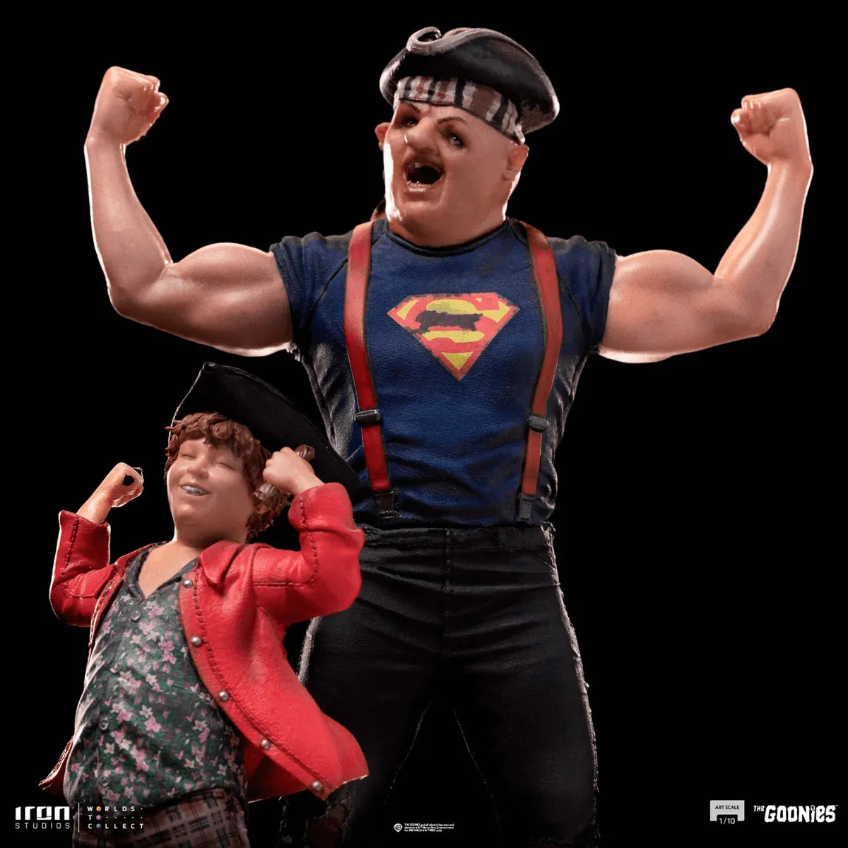 IRO52762 The Goonies - Sloth & Chunk 1:10 Scale Statue - Iron Studios - Titan Pop Culture