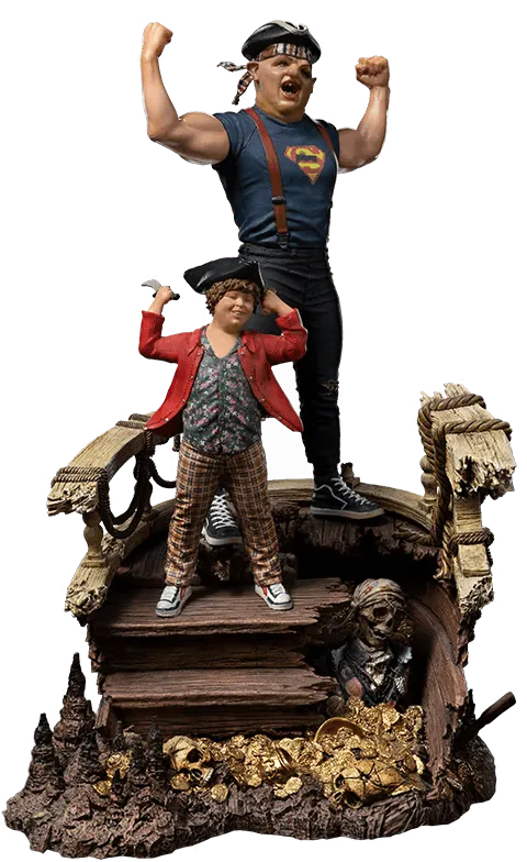 IRO52779 The Goonies - Sloth & Chunk Deluxe 1:10 Scale Statue - Iron Studios - Titan Pop Culture