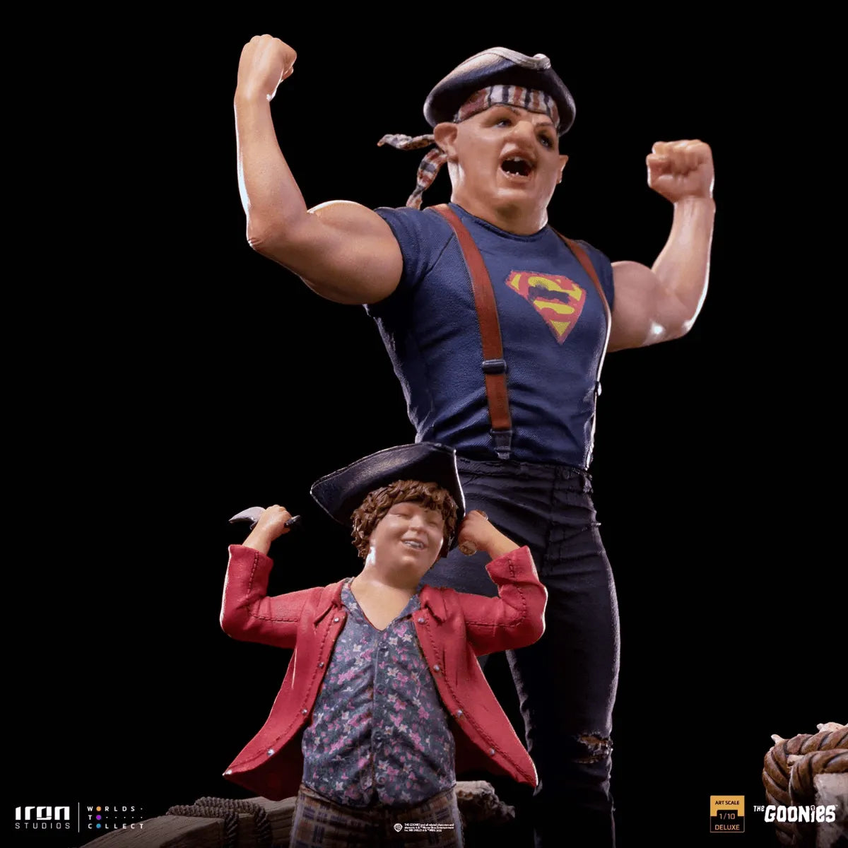 IRO52779 The Goonies - Sloth & Chunk Deluxe 1:10 Scale Statue - Iron Studios - Titan Pop Culture