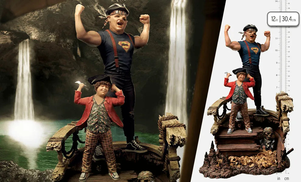 IRO52779 The Goonies - Sloth & Chunk Deluxe 1:10 Scale Statue - Iron Studios - Titan Pop Culture