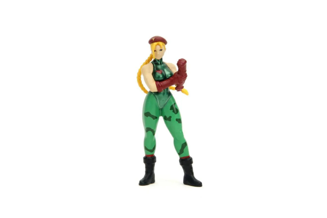 JAD30837 Street Fighter - Chevrolet Corvette Stingray ZL1 (1969) 1:22 Scale with Cammy Figure - Jada Toys - Titan Pop Culture