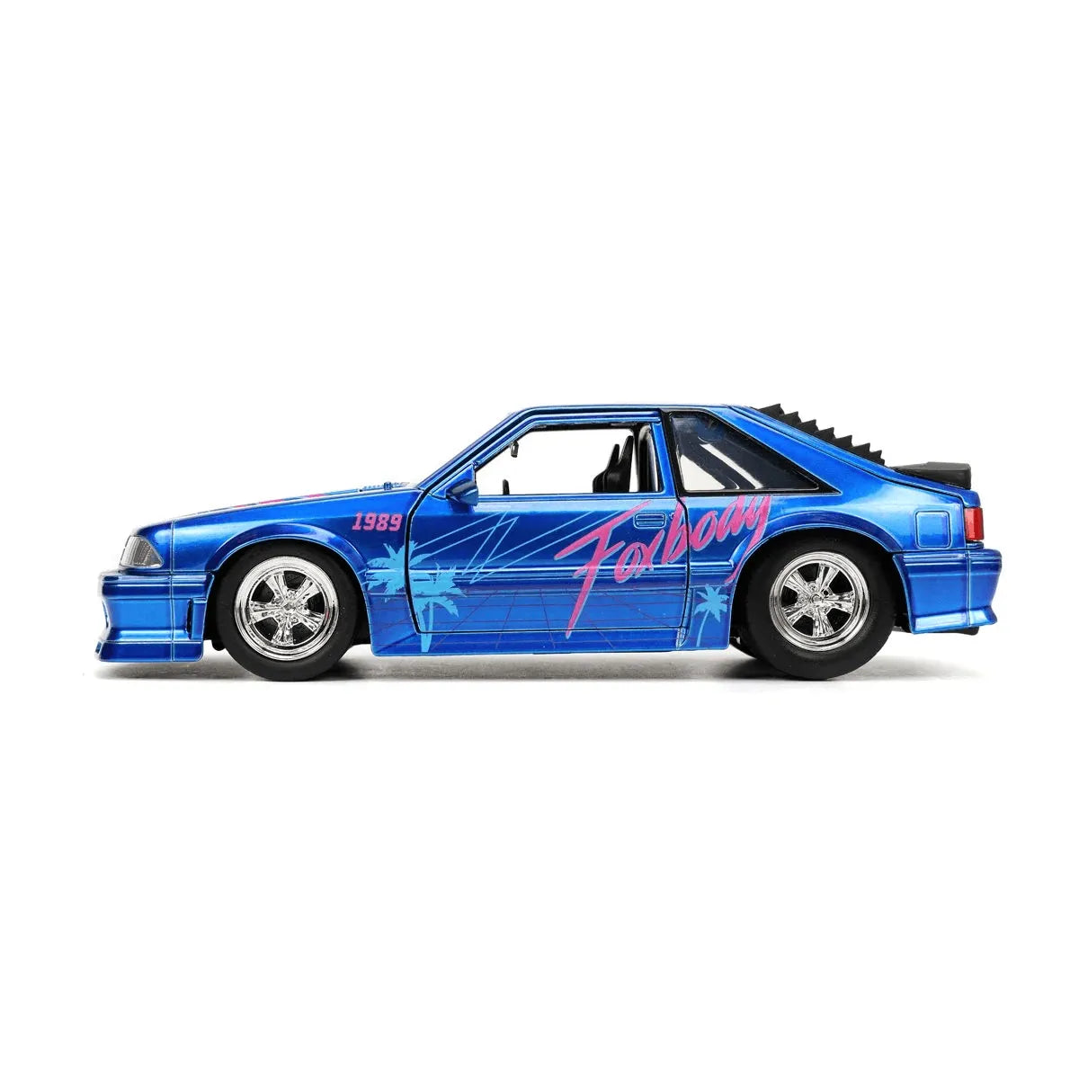 JAD31379 I Love The - 80's 1989 Ford Mustang GT 1:24 Scale - Jada Toys - Titan Pop Culture