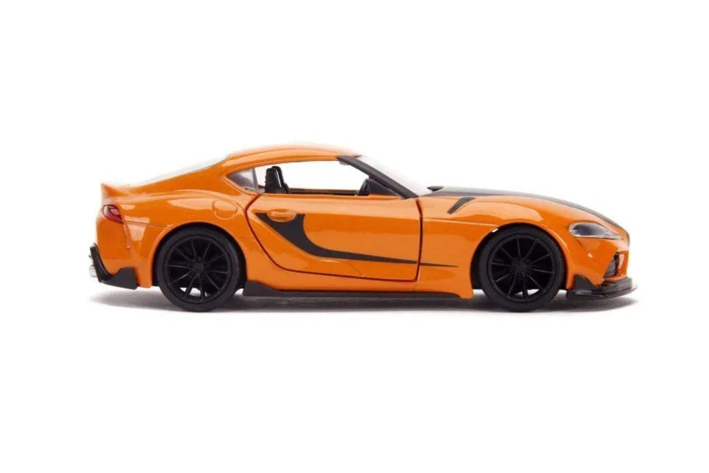 JAD32016 Fast and Furious 9: The Fast Saga - 2020 Toyota Supra Metallic Orange 1:32 Scale Hollywood Ride - Jada Toys - Titan Pop Culture