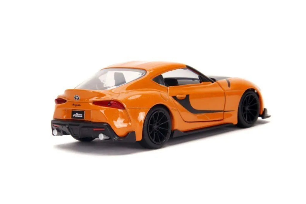 JAD32016 Fast and Furious 9: The Fast Saga - 2020 Toyota Supra Metallic Orange 1:32 Scale Hollywood Ride - Jada Toys - Titan Pop Culture