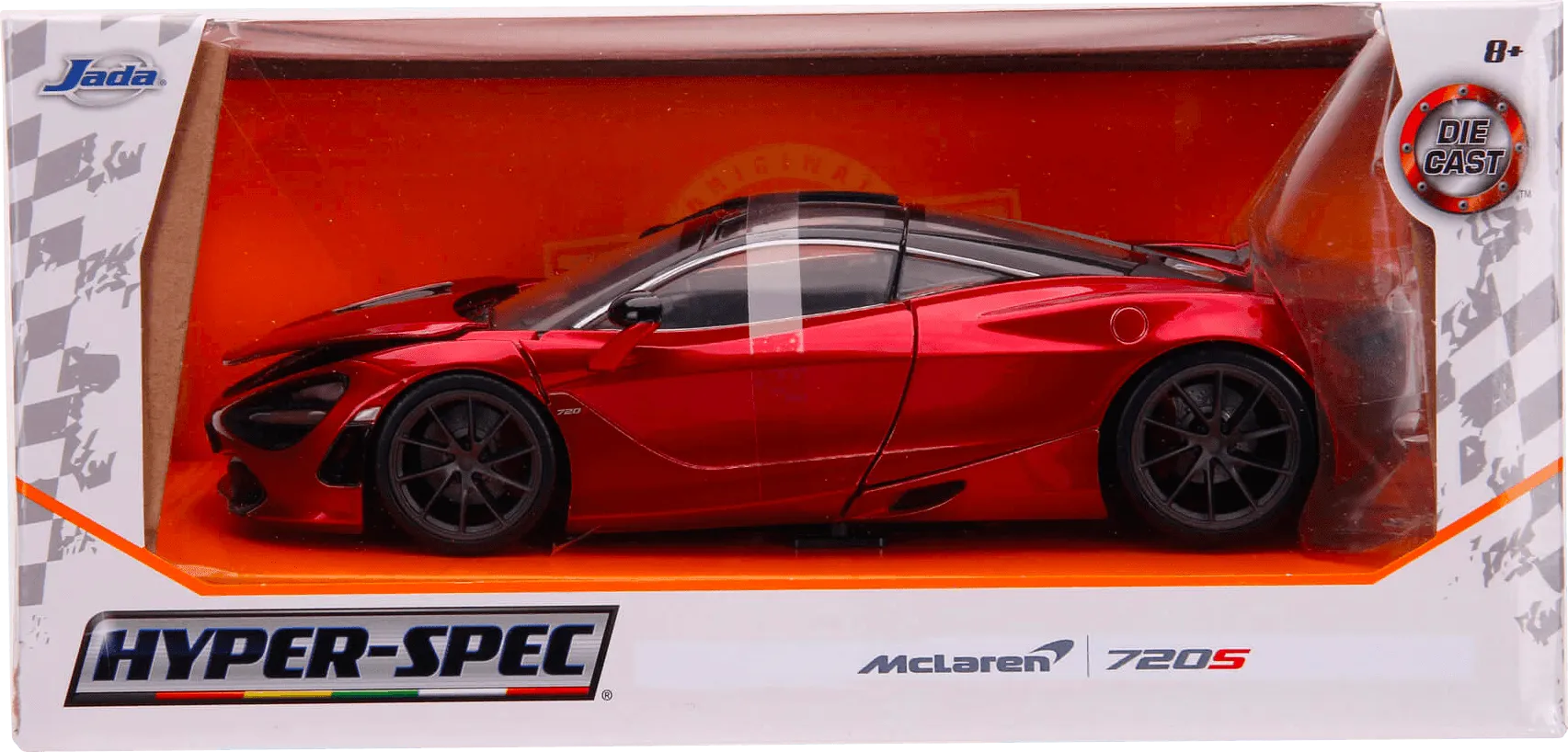 JAD32275 HyperSpec - McLaren 720S Red 1:24 Scale Diecast Vehicle - Jada Toys - Titan Pop Culture