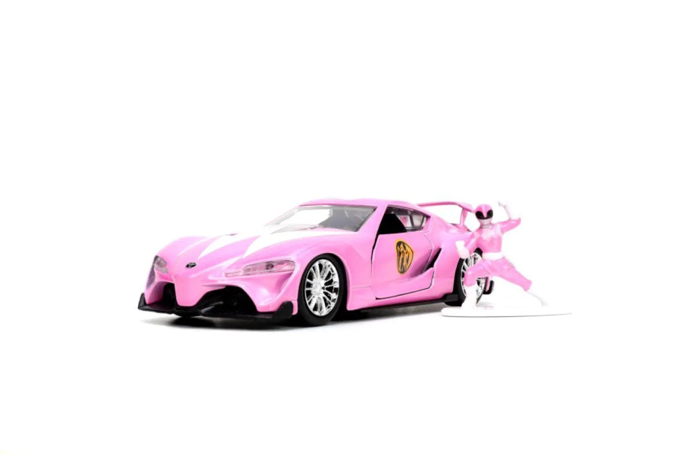 JAD33079 Power Rangers - Toyota FT-1 with Pink Ranger 1:32 Scale - Jada Toys - Titan Pop Culture