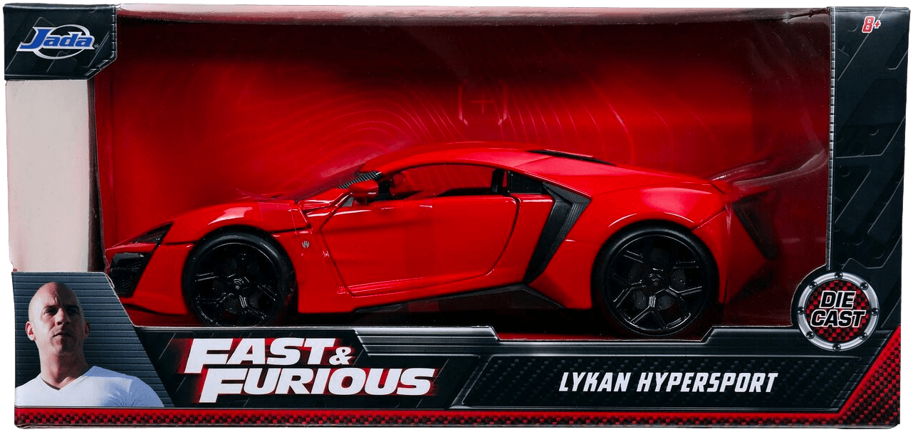 JAD97377 Fast and Furious - W. Motors Lykan Hypersport 1:24 Scale Hollywood Ride - Jada Toys - Titan Pop Culture