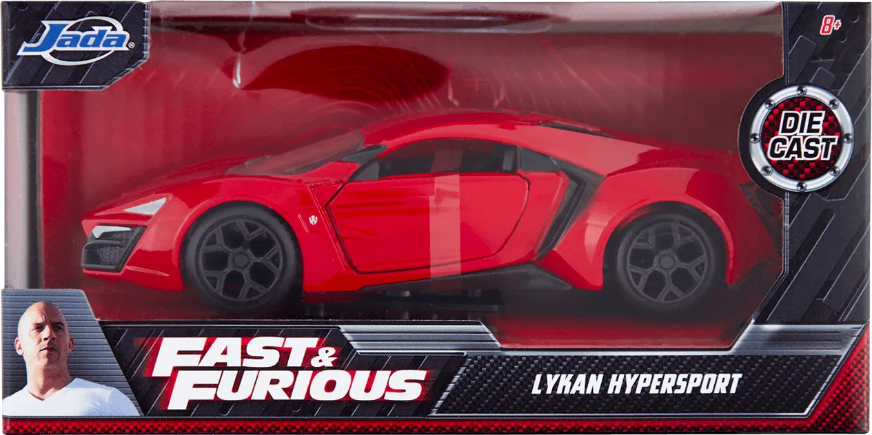 JAD97386 Fast and Furious - Lykan Hypersport 1:32 Hollywood Ride - Jada Toys - Titan Pop Culture