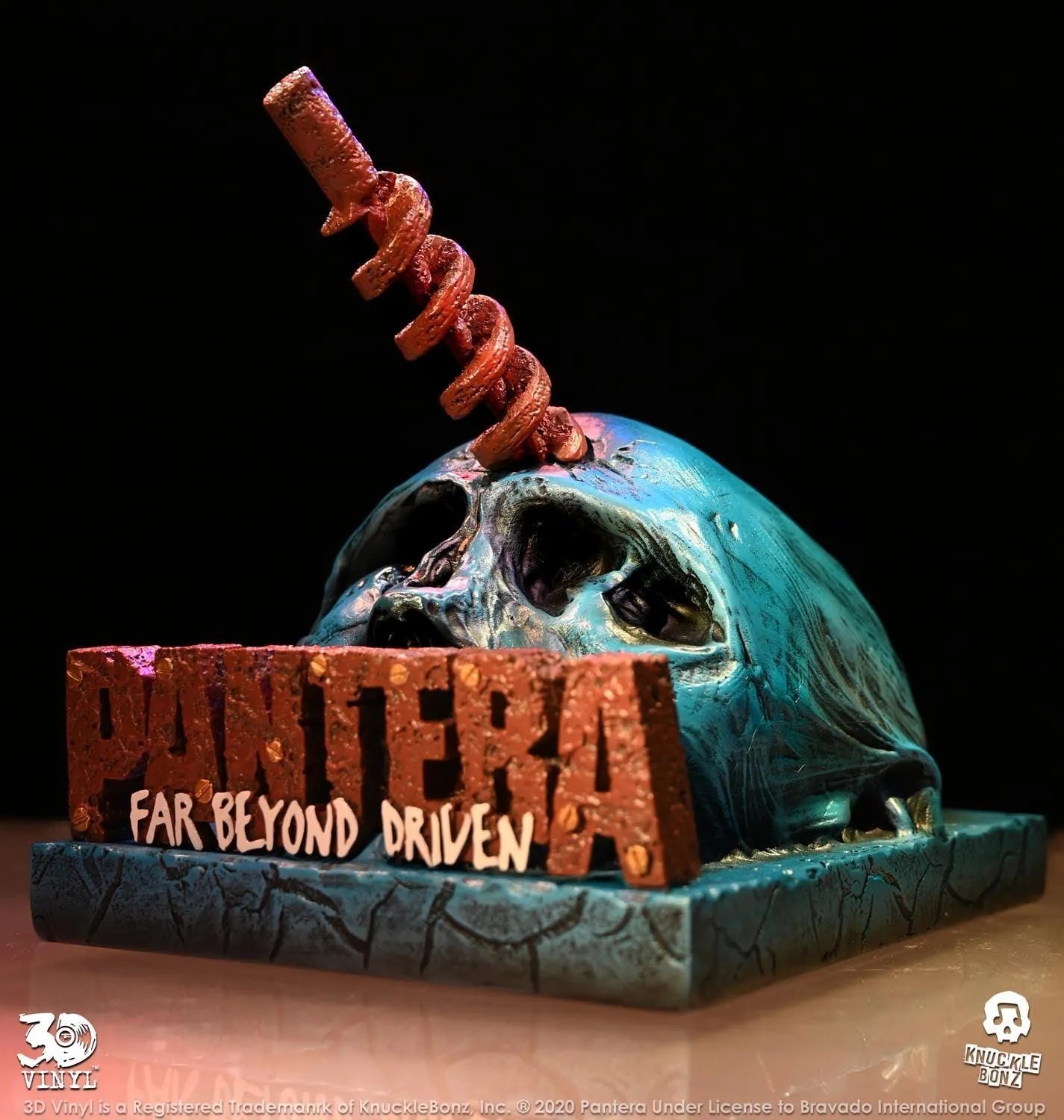 KNUPANTERAFBD3DV100 Pantera - Far Beyond Driven 3D Vinyl Statue - KnuckleBonz - Titan Pop Culture