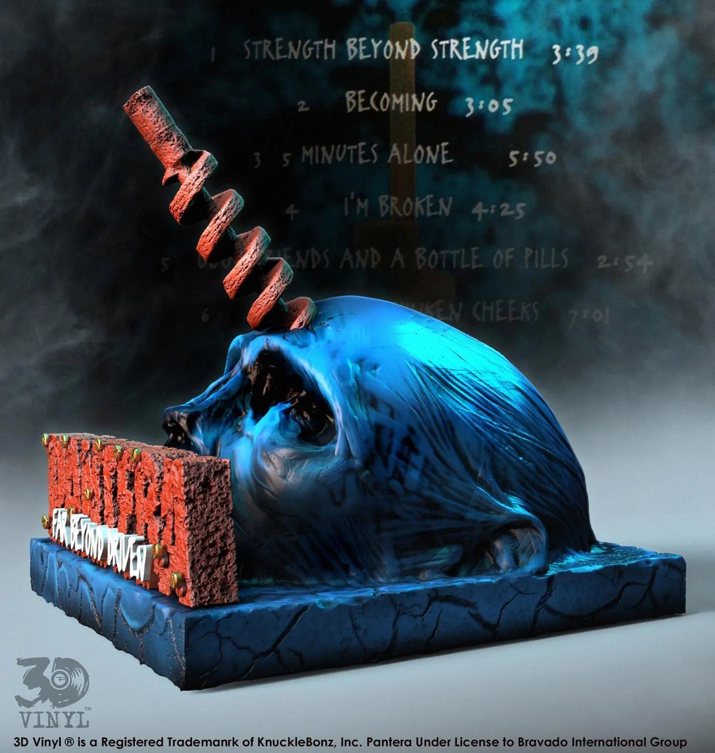 KNUPANTERAFBD3DV100 Pantera - Far Beyond Driven 3D Vinyl Statue - KnuckleBonz - Titan Pop Culture
