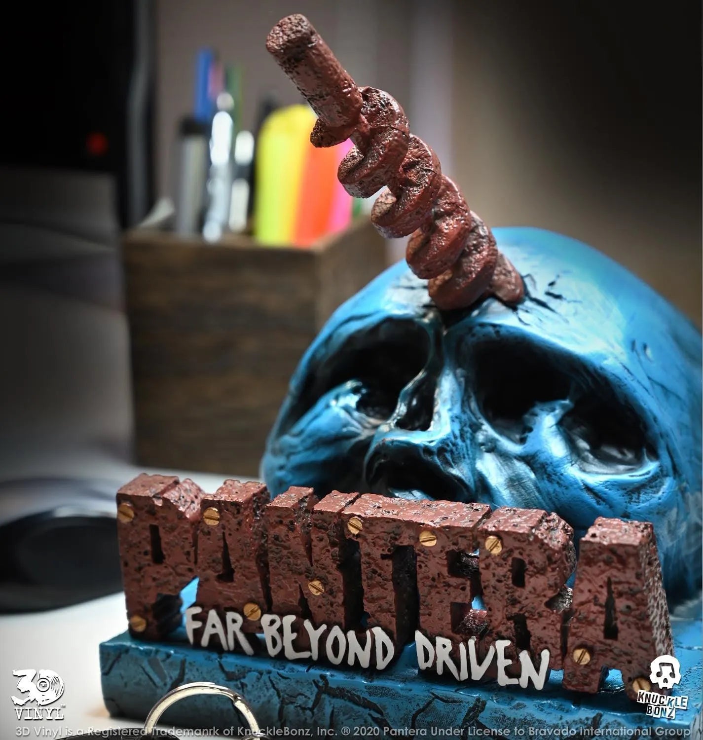 KNUPANTERAFBD3DV100 Pantera - Far Beyond Driven 3D Vinyl Statue - KnuckleBonz - Titan Pop Culture