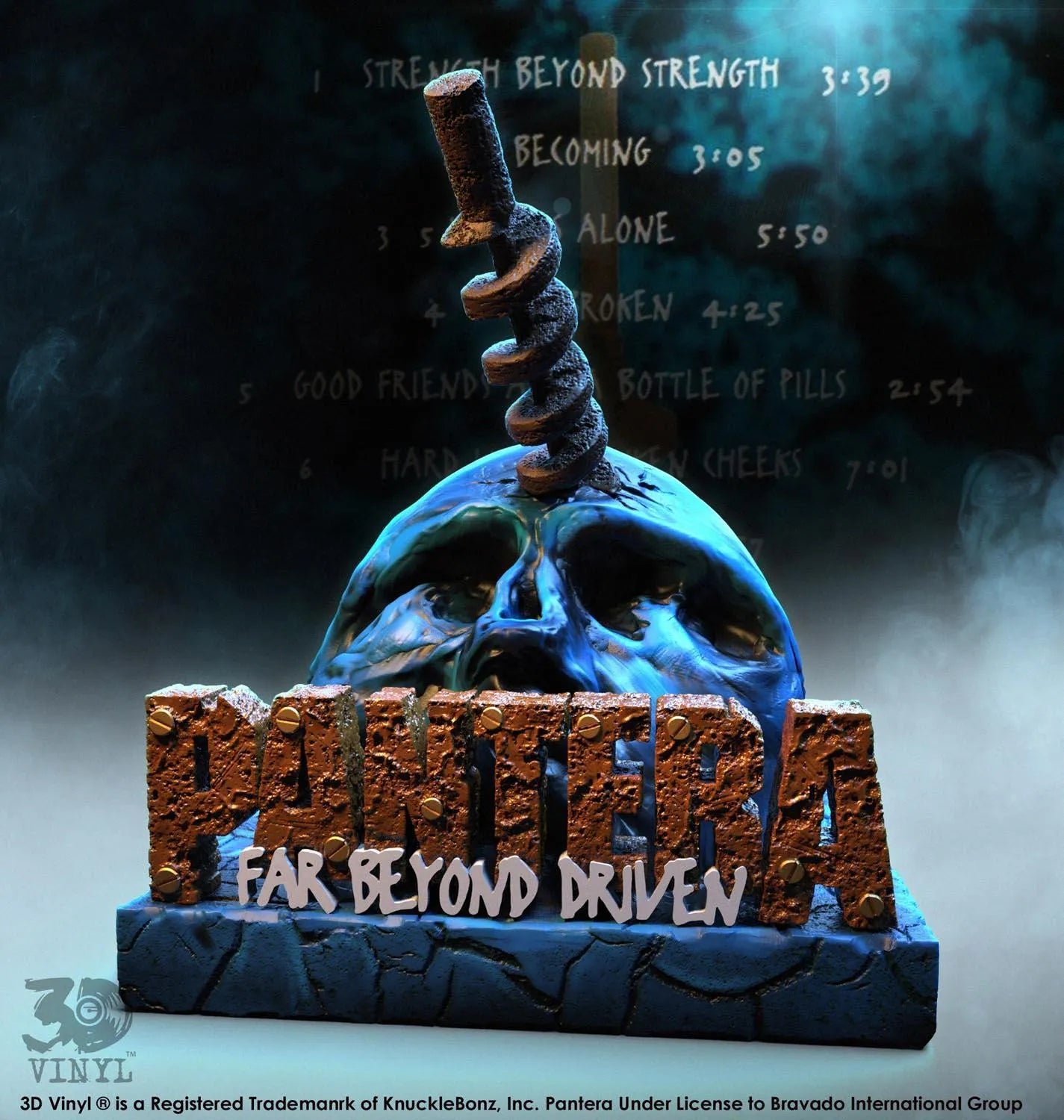 KNUPANTERAFBD3DV100 Pantera - Far Beyond Driven 3D Vinyl Statue - KnuckleBonz - Titan Pop Culture