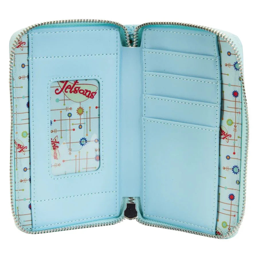 LOUJETWA0001 The Jetsons - Spaceship Zip Around Purse - Loungefly - Titan Pop Culture