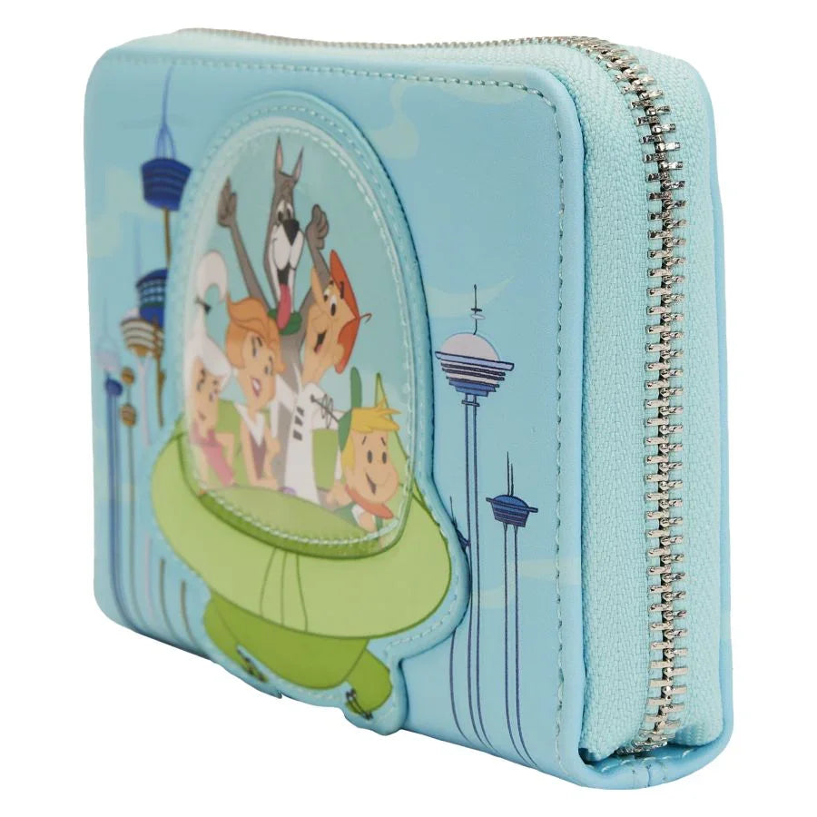 LOUJETWA0001 The Jetsons - Spaceship Zip Around Purse - Loungefly - Titan Pop Culture