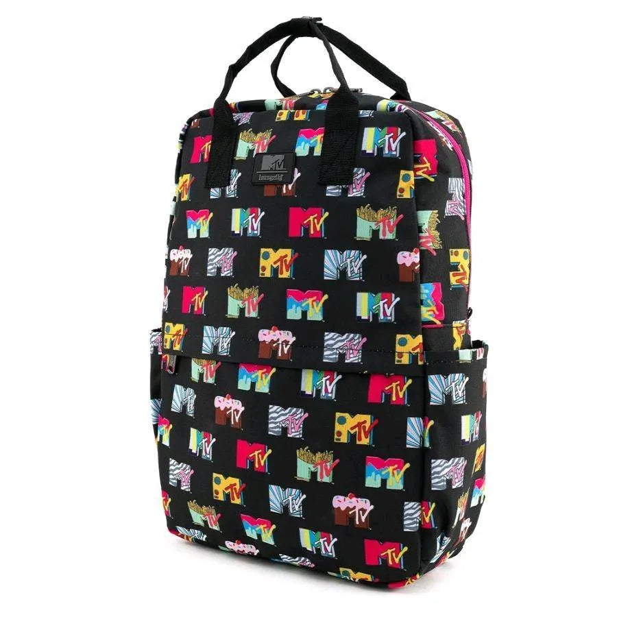 LOUMTVBK0002 MTV - Logo Backpack - Loungefly - Titan Pop Culture