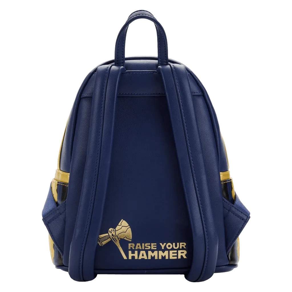 LOUMVBK0185 Thor 4: Love and Thunder - Thor Costume Glow Mini Backpack - Loungefly - Titan Pop Culture