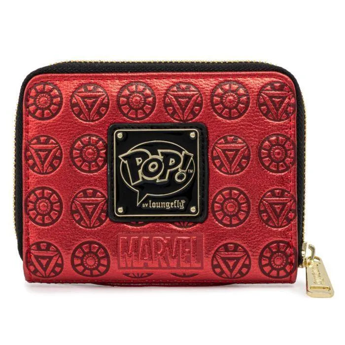 LOUMVWA0154 Iron Man - Head Zip Purse - Loungefly - Titan Pop Culture