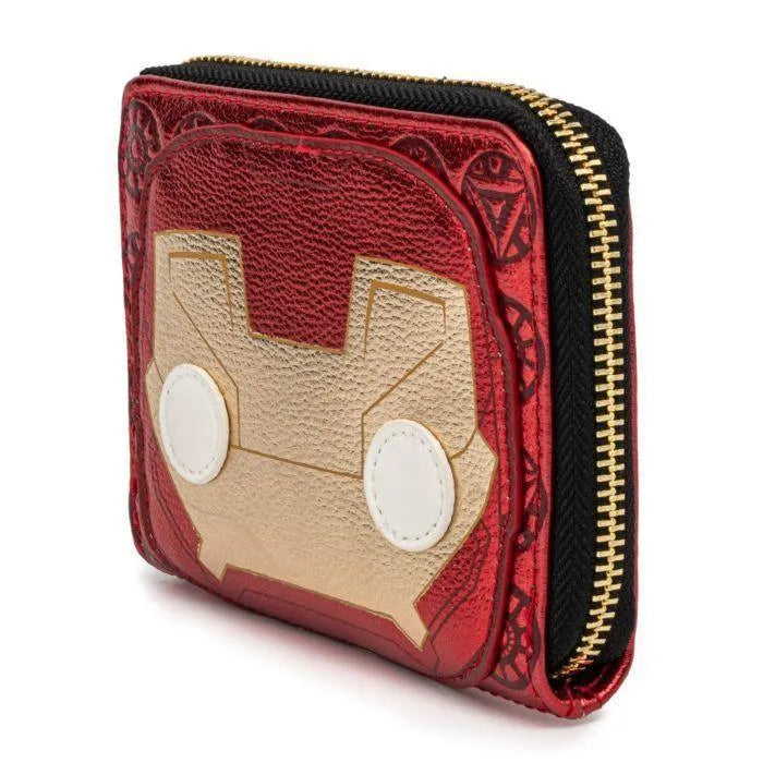 LOUMVWA0154 Iron Man - Head Zip Purse - Loungefly - Titan Pop Culture