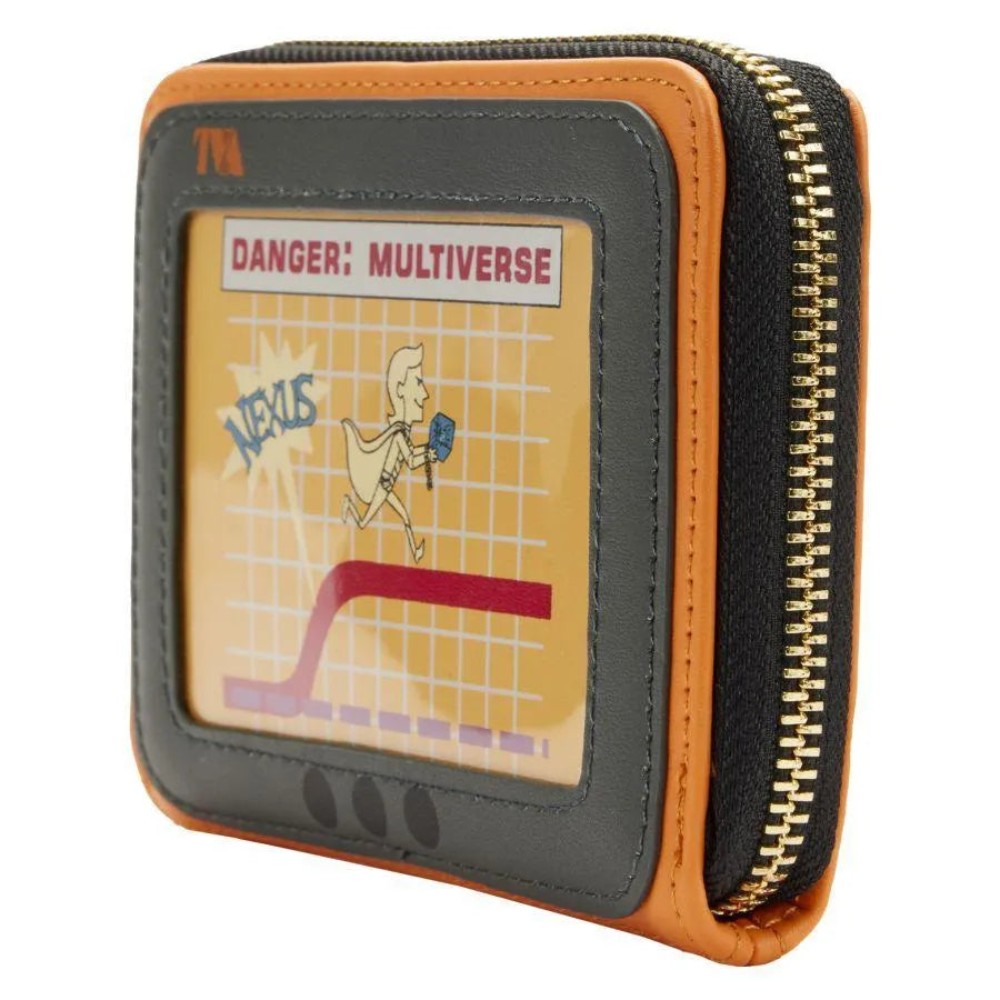 LOUMVWA0181 Loki (TV) - TVA Miss Minutes Zip Purse - Loungefly - Titan Pop Culture