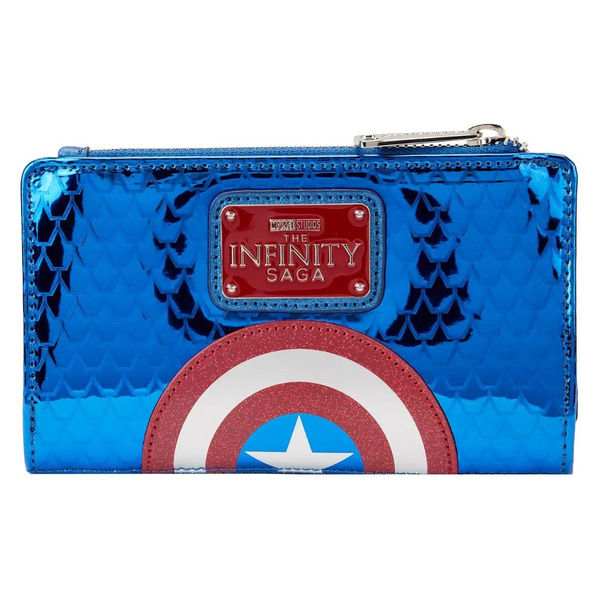 LOUMVWA0197 Marvel Comics - Captain America Costume Flap Wallet - Loungefly - Titan Pop Culture