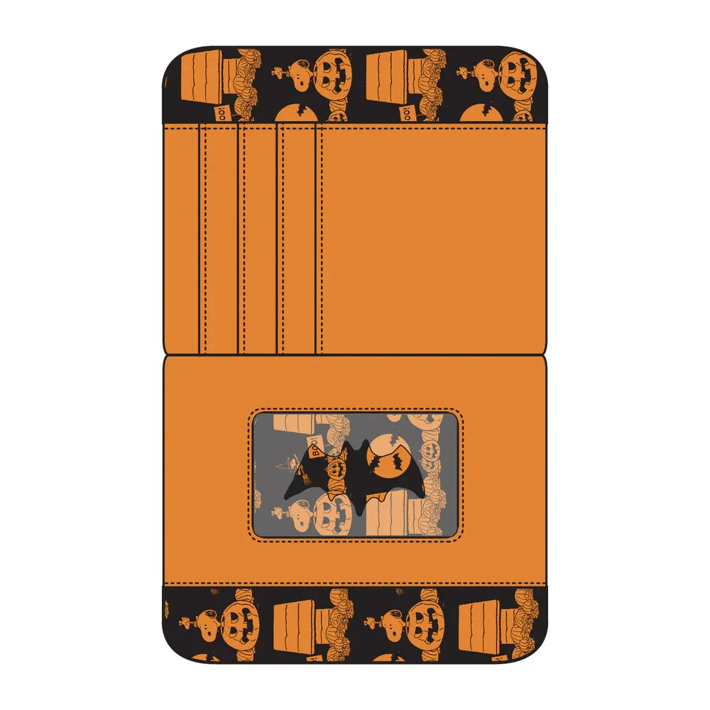 LOUPNWA0013 Peanuts - Great Pumpkin Snoopy Doghouse Zip Wallet - Loungefly - Titan Pop Culture