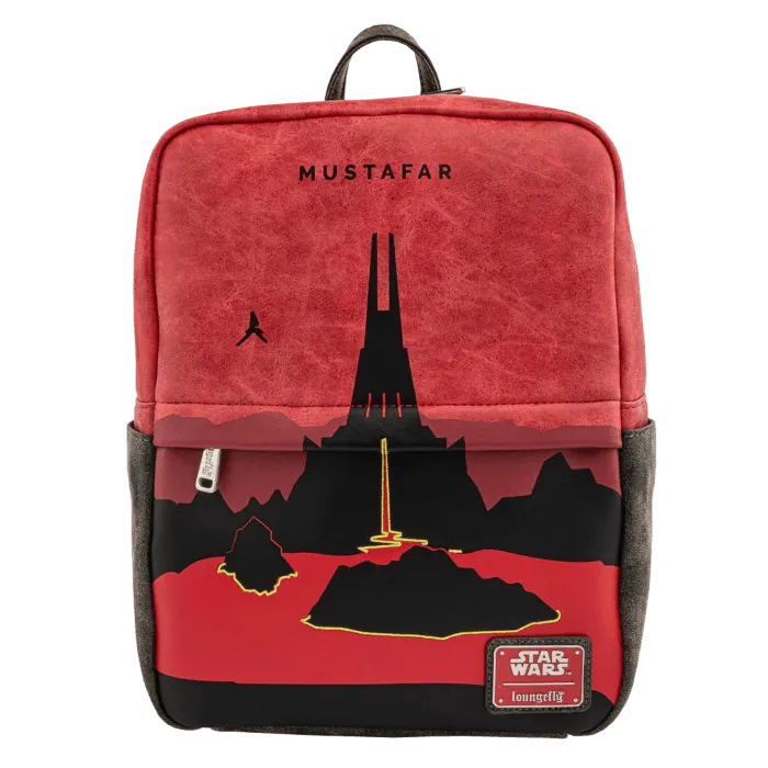 LOUSTBK0240 Star Wars - Mustafar Mini Backpack - Loungefly - Titan Pop Culture
