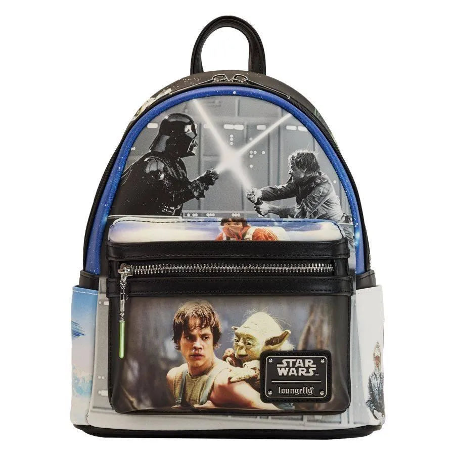 LOUSTBK0364 Star Wars Episode 5: The Empire Strikes Back - Final Frames Mini Backpack - Loungefly - Titan Pop Culture