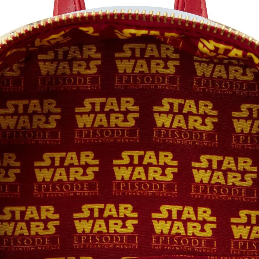 LOUSTBK0379 Star Wars: Episode One - The Phantom Menace - Scenes Mini Backpack - Loungefly - Titan Pop Culture