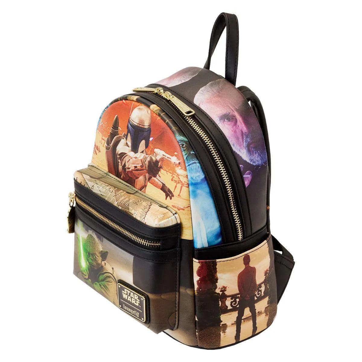 LOUSTBK0385 Star Wars Episode II: Attack of the Clones - Scene Mini Backpack - Loungefly - Titan Pop Culture