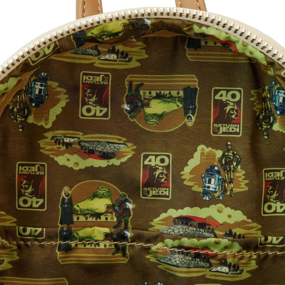 LOUSTBK0386 Star Wars - Return of the Jedi 40th Anniversary Jabbas Palace Mini Backpack - Loungefly - Titan Pop Culture