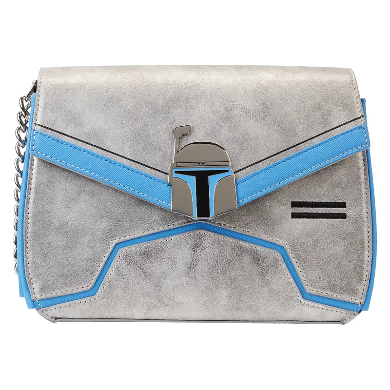 LOUSTTB0234 Star Wars - Jango Fett Chain Strap Crossbody - Loungefly - Titan Pop Culture