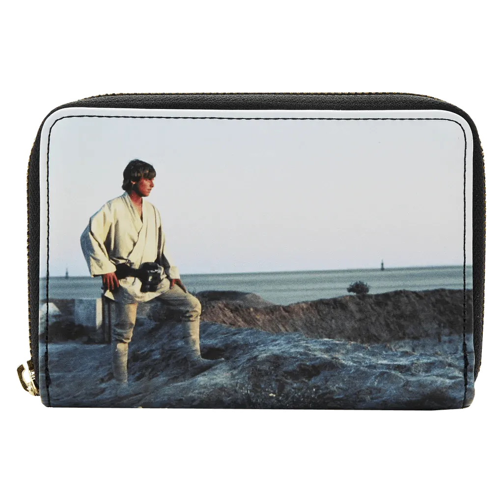 LOUSTWA0218 Star Wars - A New Hope Frames Zip Around Purse - Loungefly - Titan Pop Culture