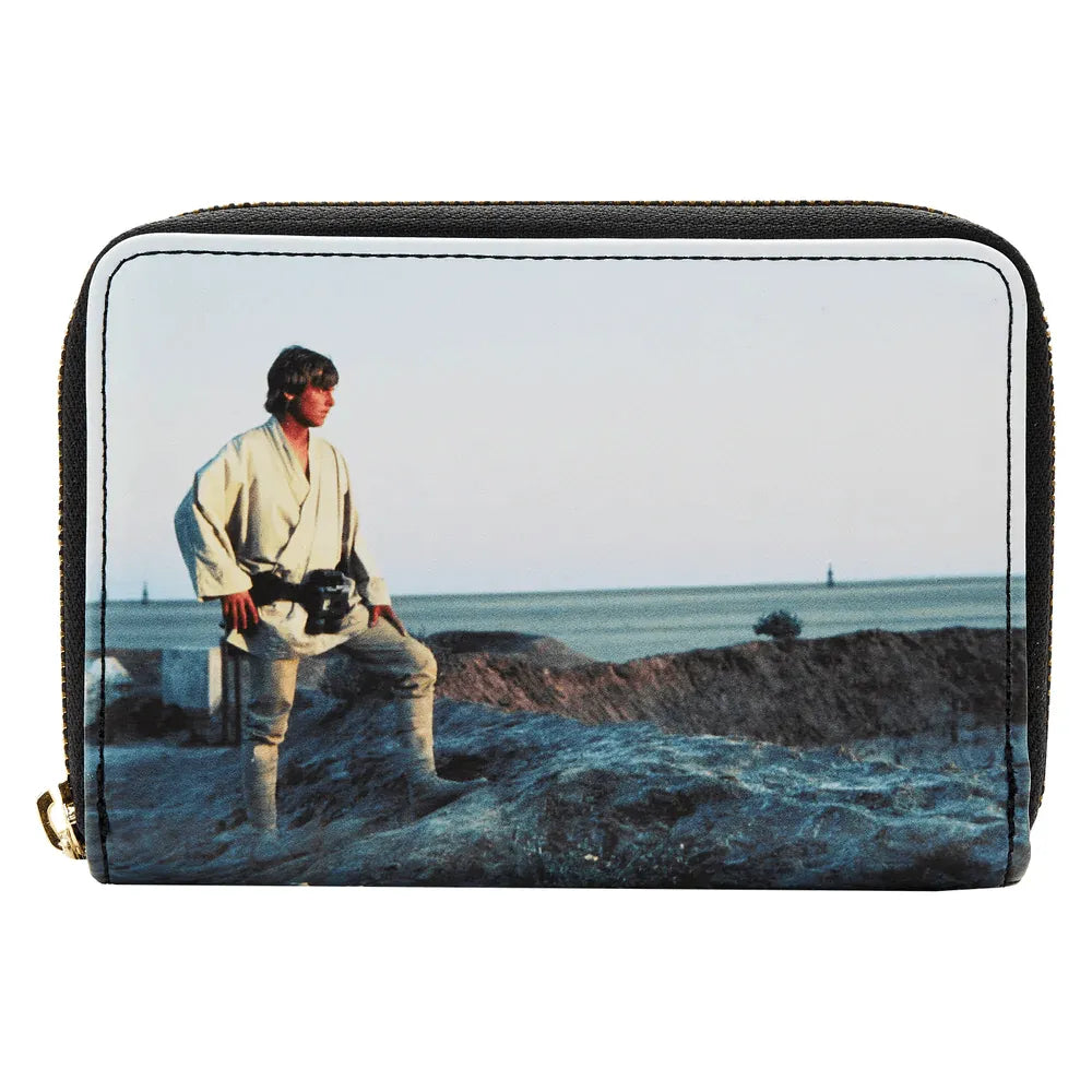 LOUSTWA0218 Star Wars - A New Hope Frames Zip Around Purse - Loungefly - Titan Pop Culture