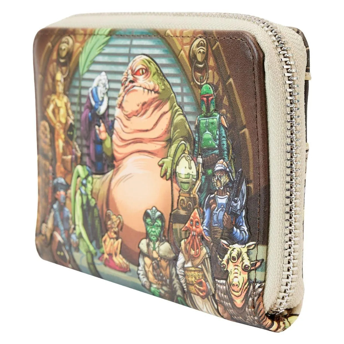 LOUSTWA0239 Star Wars - Return of the Jedi 40th Anniversary Jabbas Palace Zip Around Wallet - Loungefly - Titan Pop Culture