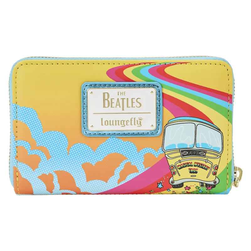 LOUTBLWA0008 The Beatles - Magical Mystery Tour Bus Zip Wallet - Loungefly - Titan Pop Culture