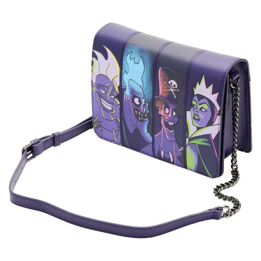 LOUWDTB2608 Disney Villains - In the Dark Crossbody Bag - Loungefly - Titan Pop Culture