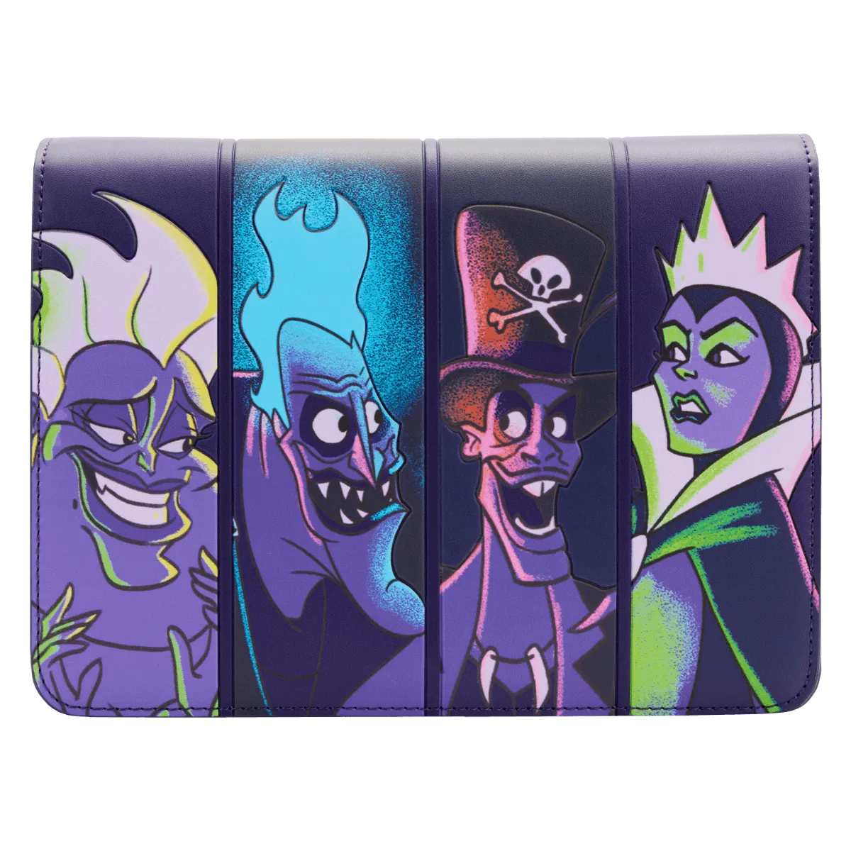 LOUWDTB2608 Disney Villains - In the Dark Crossbody Bag - Loungefly - Titan Pop Culture